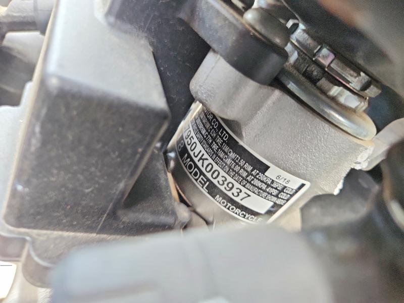 62789286 :رقم المزاد ، JH2SC7950JK003937 vin ، 2018 Honda Gl1800 مزاد بيع