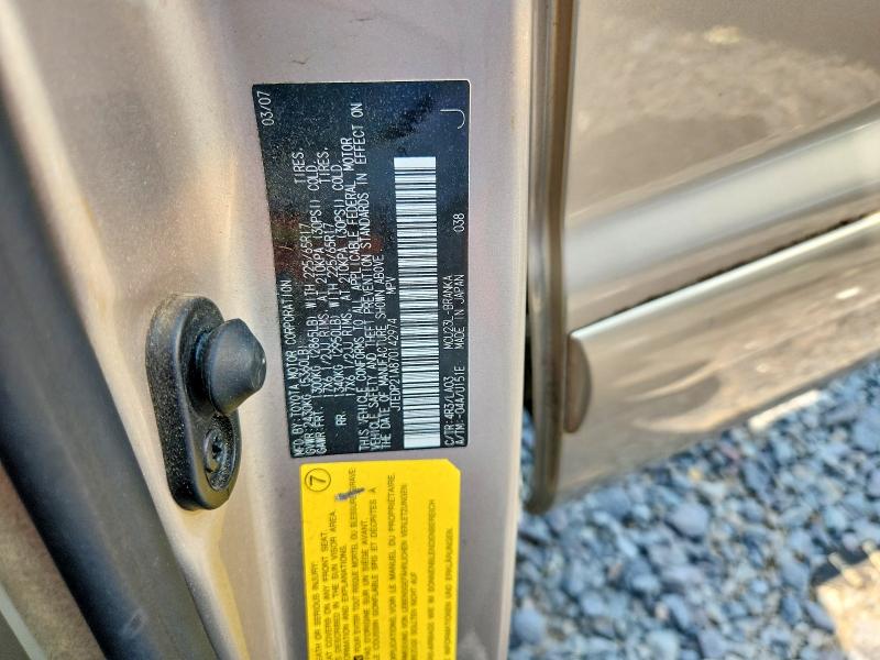 Продаж на аукціоні авто 2007 Toyota Highlander, vin: JTEDP21A870142974, номер лоту: 60522496