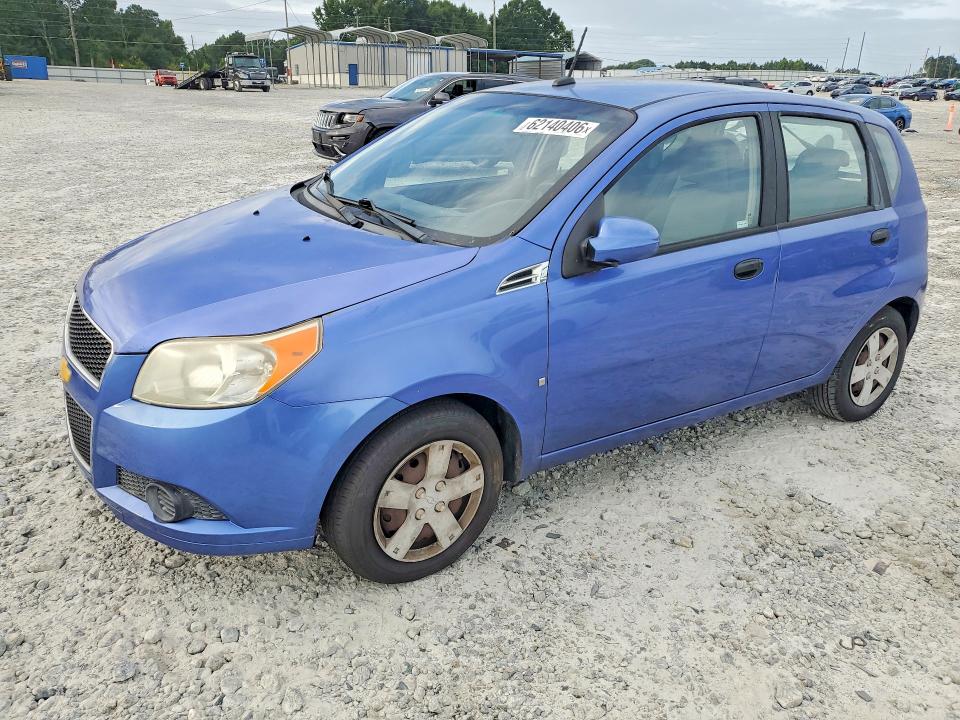 62140406 :رقم المزاد ، KL1TD66E79B640318 vin ، 2009 Chevrolet Aveo مزاد بيع