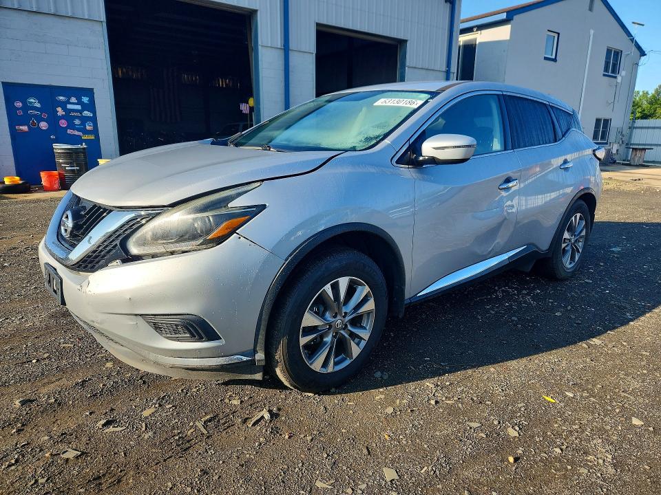 2018 Nissan Murano მანქანა იყიდება აუქციონზე, vin: 5N1AZ2MH5JN148988, აუქციონის ნომერი: 63130186
