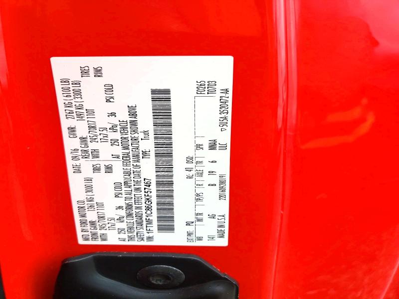 Продаж на аукціоні авто 2016 Ford F150, vin: 1FTMF1C86GKF57467, номер лоту: 59660786