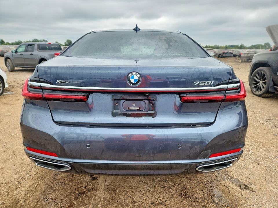 61719556 :رقم المزاد ، WBA7U2C02LGM26985 vin ، 2020 Bmw 750 مزاد بيع