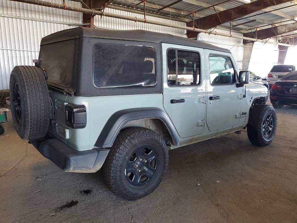 60672496 :رقم المزاد ، 1C4HJXDG1PW655310 vin ، 2023 Jeep Wrangler مزاد بيع