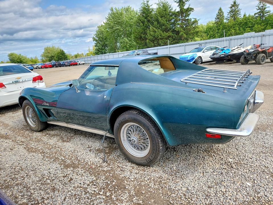Продаж на аукціоні авто 1973 Chevrolet Corvette, vin: 1Z37J3S401539, номер лоту: 61890426