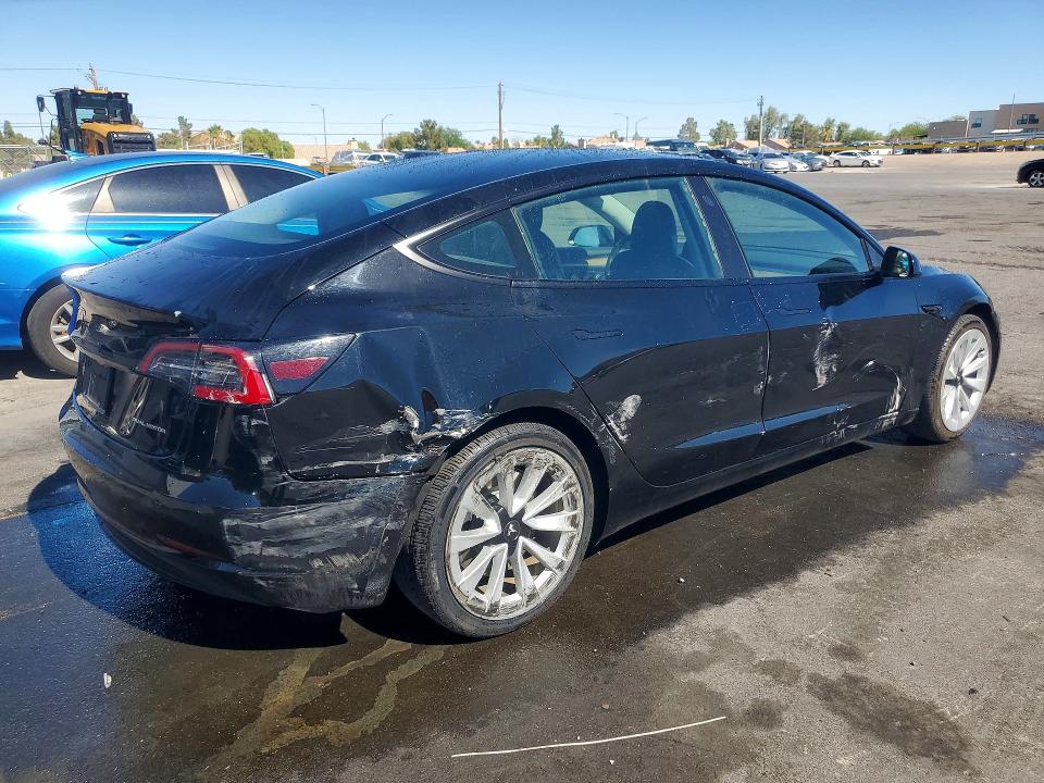 2022 Tesla Model 3 მანქანა იყიდება აუქციონზე, vin: 5YJ3E1EB8NF305124, აუქციონის ნომერი: 60483316