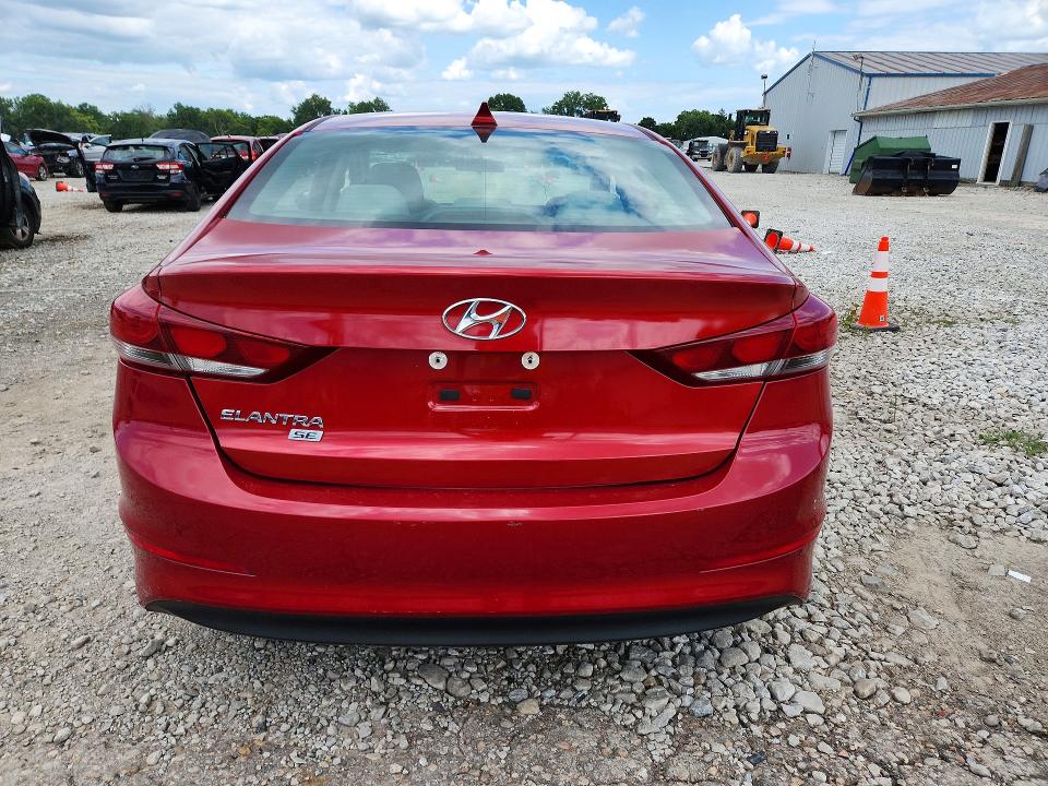 62668696 :رقم المزاد ، 5NPD74LF4HH175564 vin ، 2017 Hyundai Elantra مزاد بيع