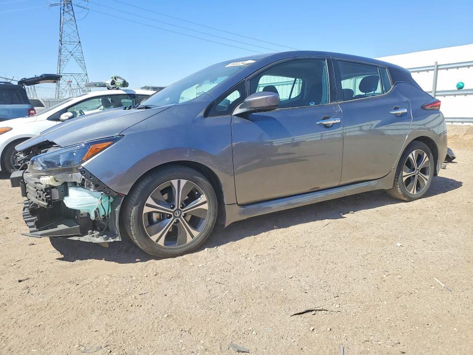 59323426 :رقم المزاد ، 1N4AZ1CV2MC551435 vin ، 2021 Nissan Leaf مزاد بيع