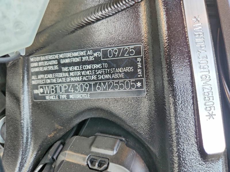 60668076 :رقم المزاد ، WB10P4309T6M25505 vin ، 2026 Bmw M 1000 مزاد بيع