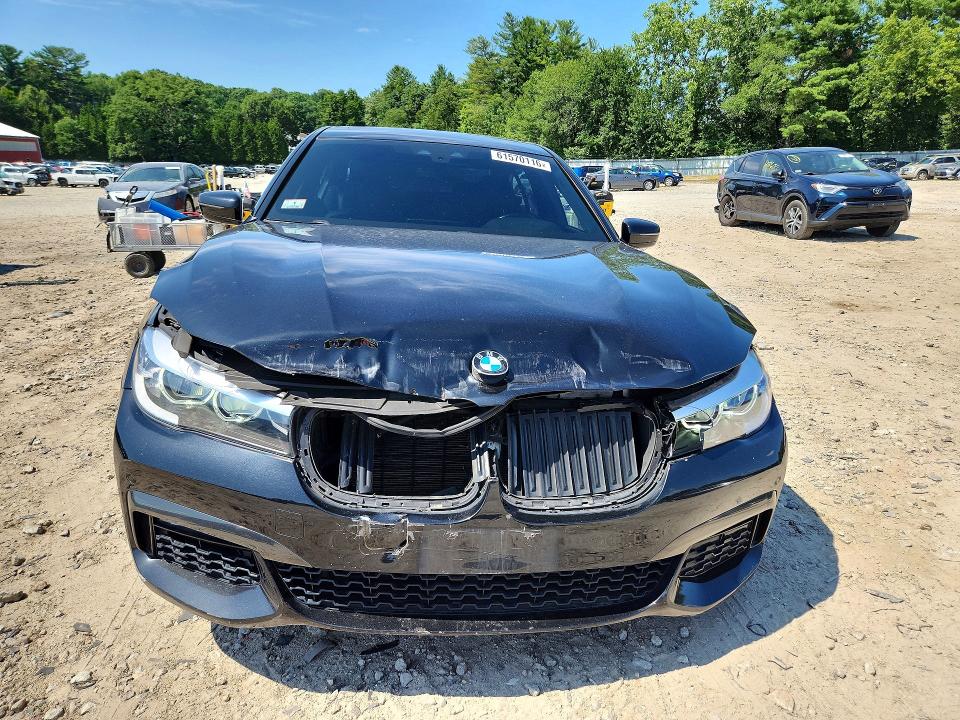 Auction sale of the 2019 Bmw 740, vin: WBA7E4C57KGV70292, lot number: 61570116