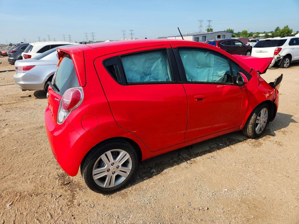 60809366 :رقم المزاد ، KL8CD6S99FC763277 vin ، 2015 Chevrolet Spark مزاد بيع