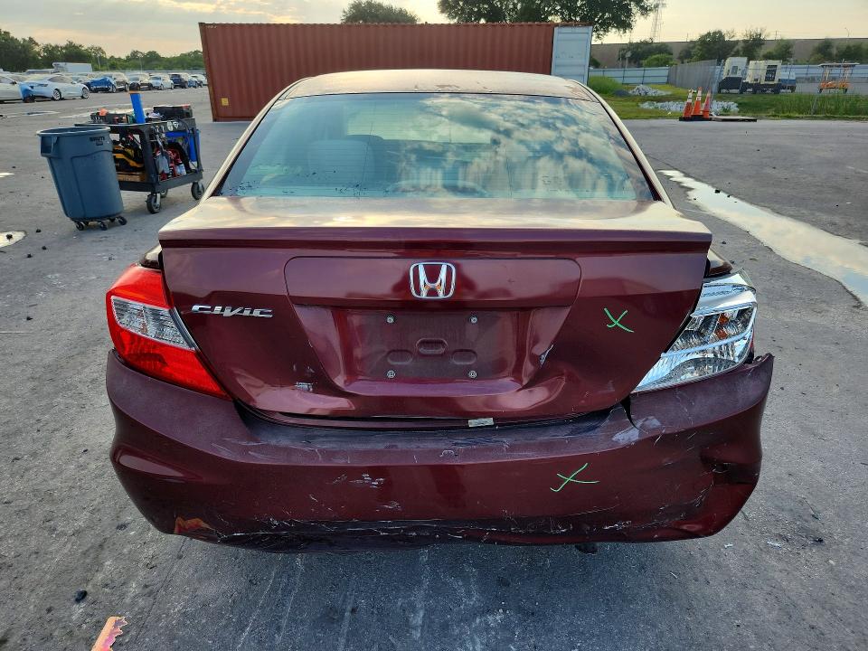 Aukcja sprzedaży 2012 Honda Civic, vin: 19XFB2F59CE071244, numer aukcji: 63373446