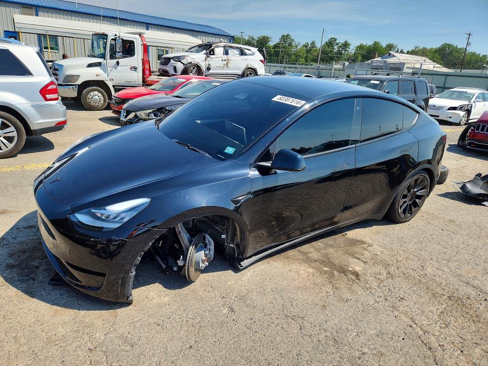 60387616 :رقم المزاد ، 7SAYGDEE4PA029393 vin ، 2023 Tesla Model Y مزاد بيع