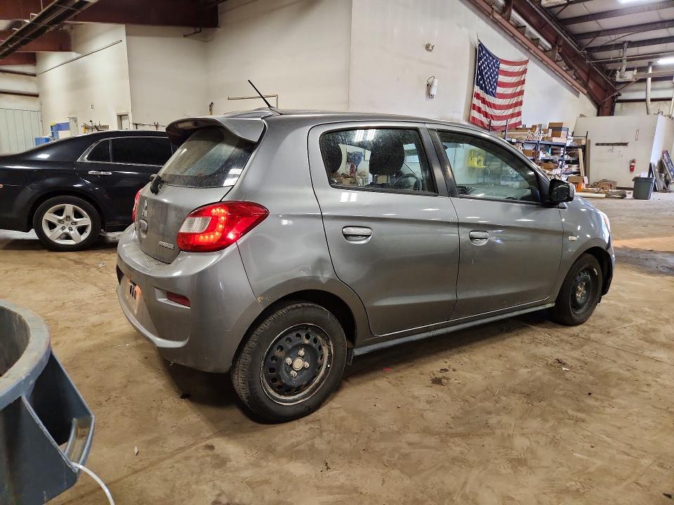 62036716 :رقم المزاد ، ML32A3HJ2HH003857 vin ، 2017 Mitsubishi Mirage مزاد بيع