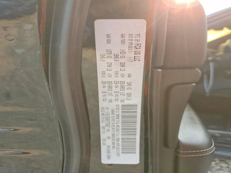 61167226 :رقم المزاد ، 1C4RJFBG8HC753822 vin ، 2017 Jeep Grand Cherokee مزاد بيع