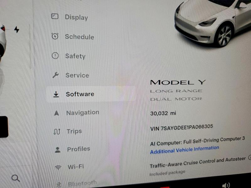 58314296 :رقم المزاد ، 7SAYGDEE1PA066305 vin ، 2023 Tesla Model Y مزاد بيع