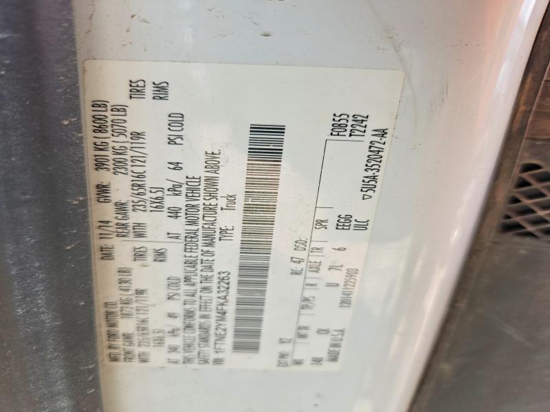 2015 Ford Transit მანქანა იყიდება აუქციონზე, vin: 1FTNE2YM4FKA32263, აუქციონის ნომერი: 63563266