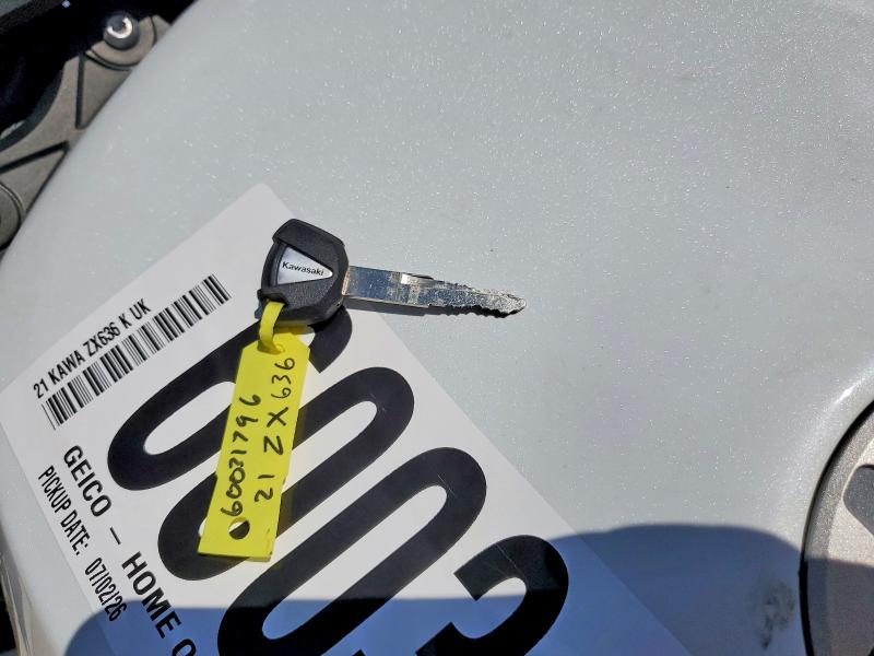 Продажа на аукционе авто 2021 Kawasaki Zx636, vin: JKBZXJH1XMA008246, номер лота: 60031796