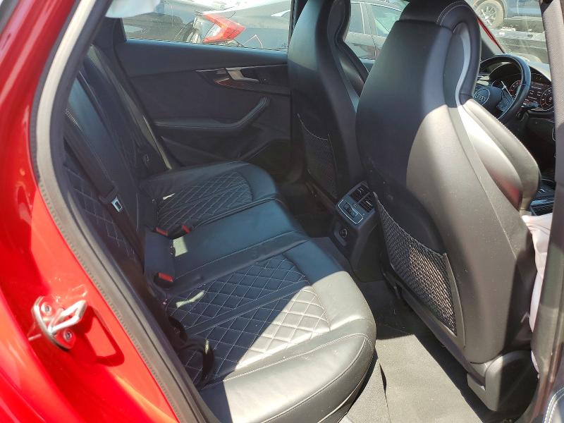 2018 Audi S4 მანქანა იყიდება აუქციონზე, vin: WAUC4AF43JA001332, აუქციონის ნომერი: 61243976