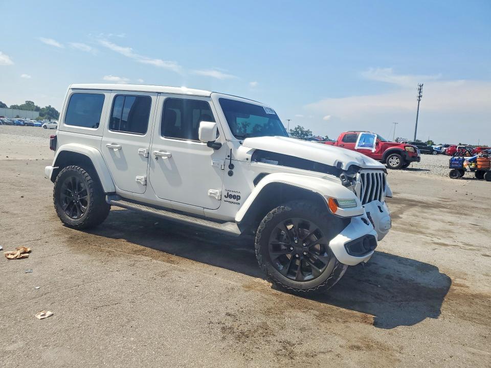 61757906 :رقم المزاد ، 1C4HJXENXMW528712 vin ، 2021 Jeep Wrangler Unlimited مزاد بيع