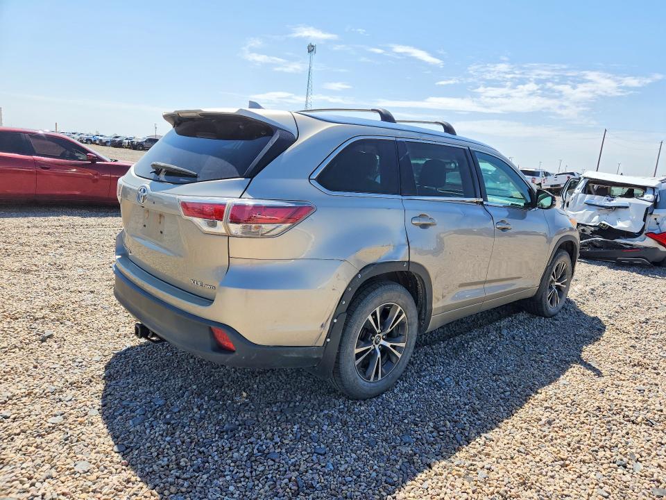 Продажа на аукционе авто 2016 Toyota Highlander, vin: 5TDJKRFH0GS283975, номер лота: 60156896