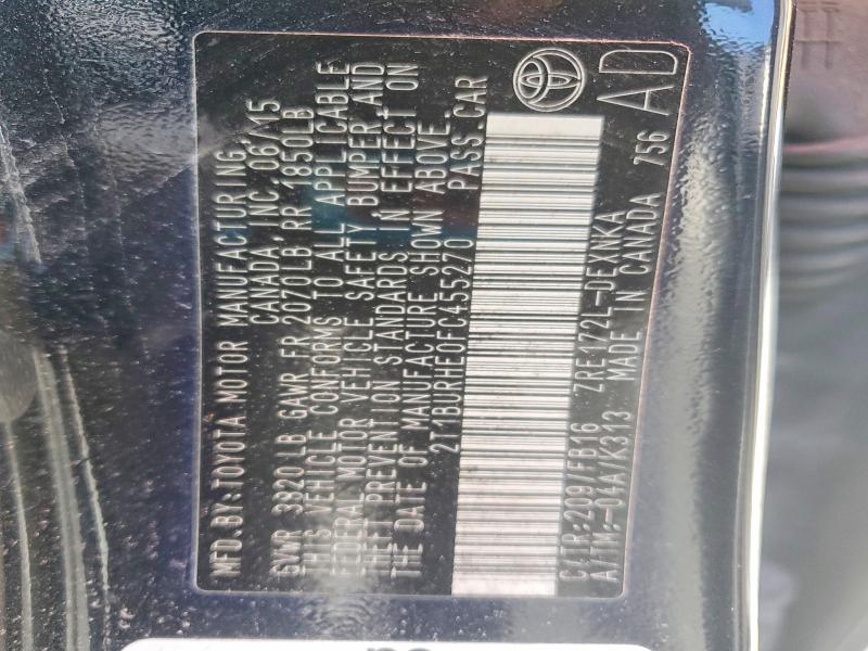 Продаж на аукціоні авто 2015 Toyota Corolla, vin: 2T1BURHE0FC455270, номер лоту: 59837626