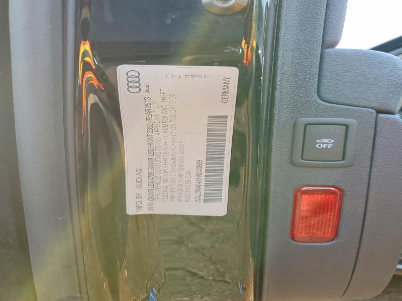 Продаж на аукціоні авто 2017 Audi A4, vin: WAUDNAF4XHN040889, номер лоту: 59867066