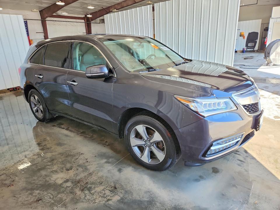 57299676 :رقم المزاد ، 5FRYD4H21GB027089 vin ، 2016 Acura Mdx مزاد بيع