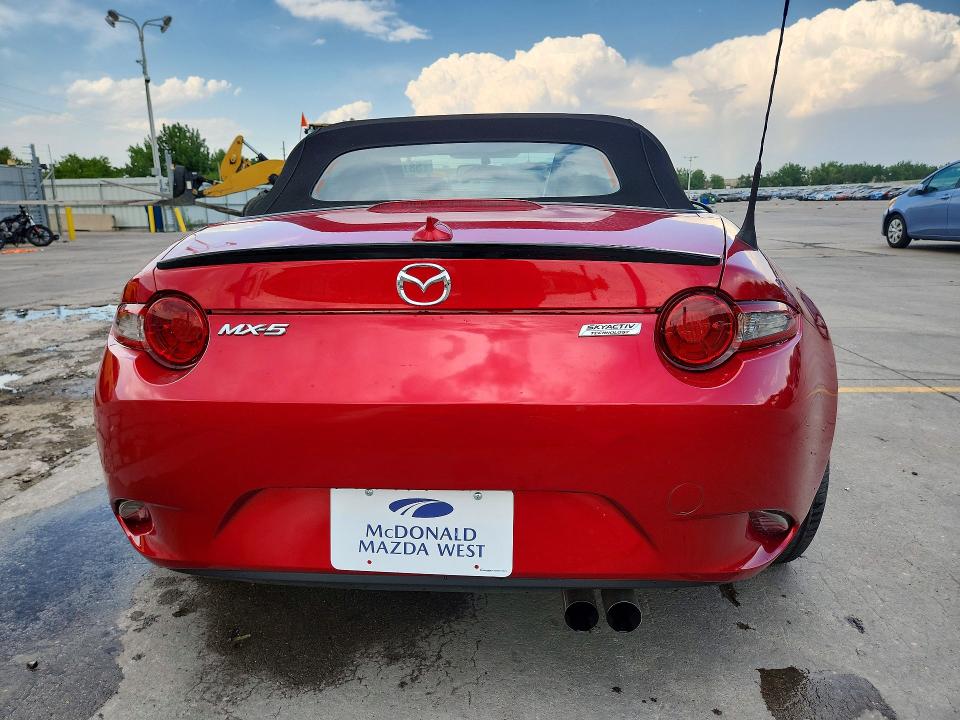 58154816 :رقم المزاد ، JM1NDAC77G0117075 vin ، 2016 Mazda Mx-5 Miata مزاد بيع