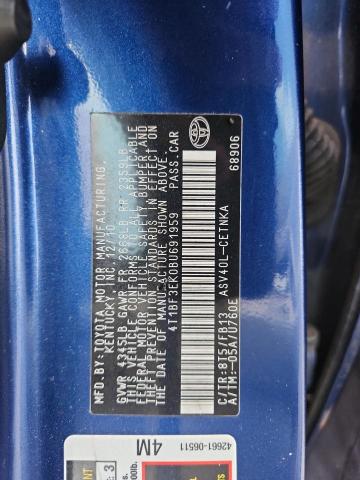 Продажа на аукционе авто 2011 Toyota Camry, vin: 4T1BF3EK0BU691959, номер лота: 60576016
