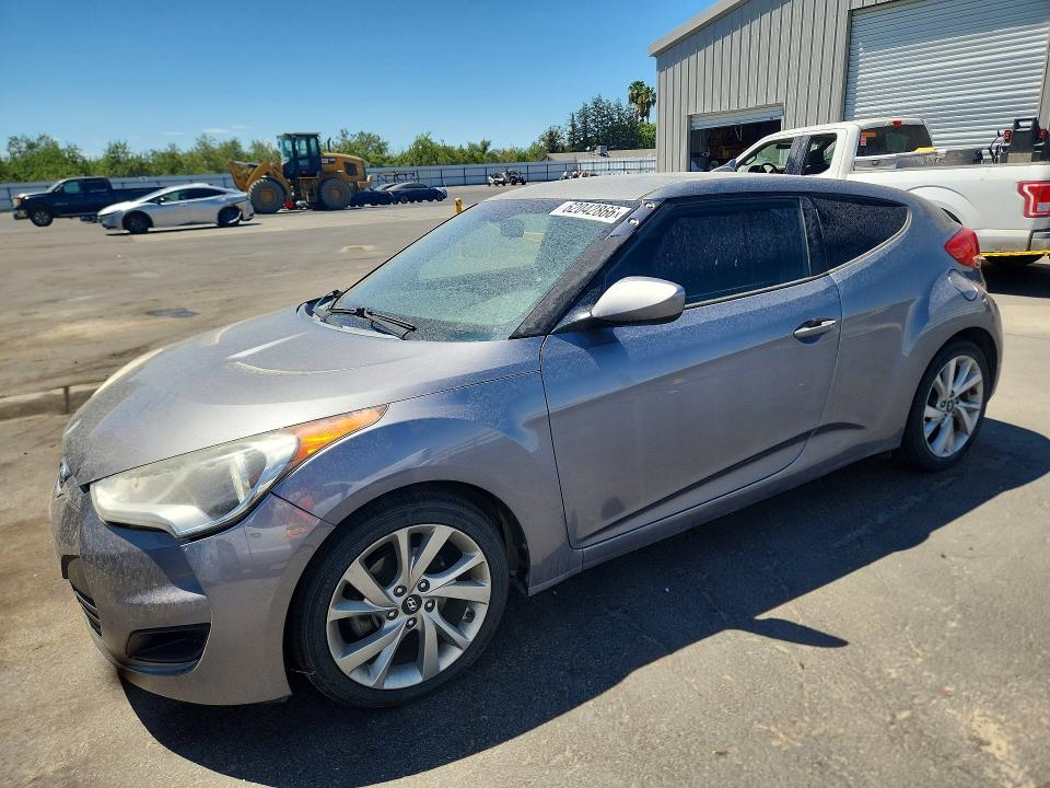 2016 Hyundai Veloster მანქანა იყიდება აუქციონზე, vin: KMHTC6AD9GU257424, აუქციონის ნომერი: 62042866