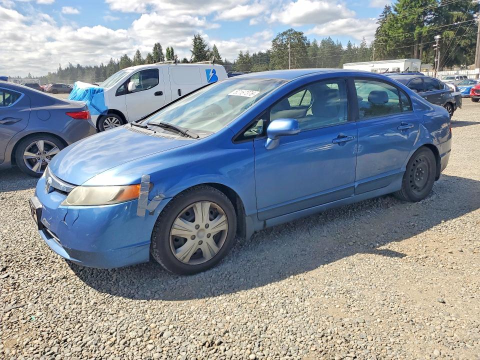 2007 Honda Civic მანქანა იყიდება აუქციონზე, vin: 1HGFA16527L103866, აუქციონის ნომერი: 62167376