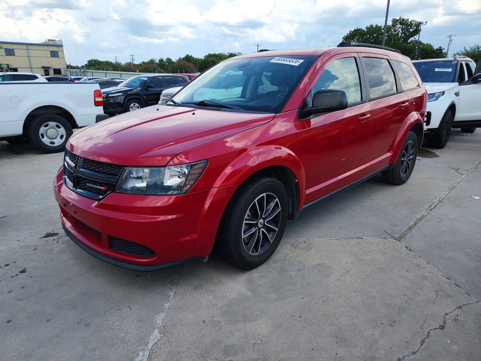 Auction sale of the 2018 Dodge Journey, vin: 3C4PDCAB5JT517318, lot number: 60303326