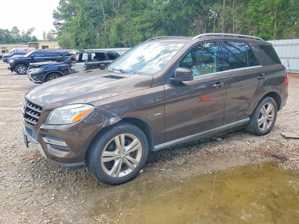 2012 Mercedes-benz Ml მანქანა იყიდება აუქციონზე, vin: 4JGDA2EB9CA011853, აუქციონის ნომერი: 59920296