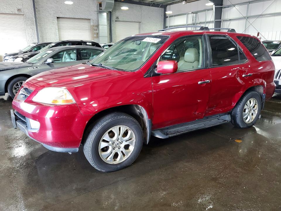 62813136 :رقم المزاد ، 2HNYD18883H522389 vin ، 2003 Acura Mdx مزاد بيع