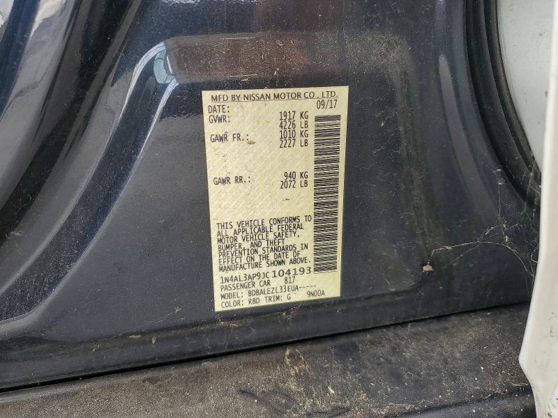 60830546 :رقم المزاد ، 1N4AL3AP9JC104193 vin ، 2018 Nissan Altima مزاد بيع