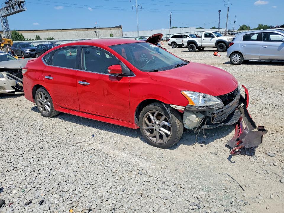 62836916 :رقم المزاد ، 3N1AB7AP7FY302549 vin ، 2015 Nissan Sentra مزاد بيع