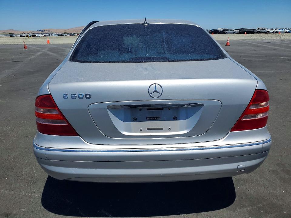 61633506 :رقم المزاد ، WDBNG75JX1A207906 vin ، 2001 Mercedes-benz S مزاد بيع