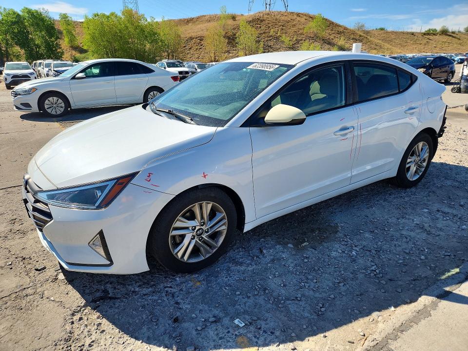 2020 Hyundai Elantra მანქანა იყიდება აუქციონზე, vin: 5NPD84LF0LH519574, აუქციონის ნომერი: 62398956