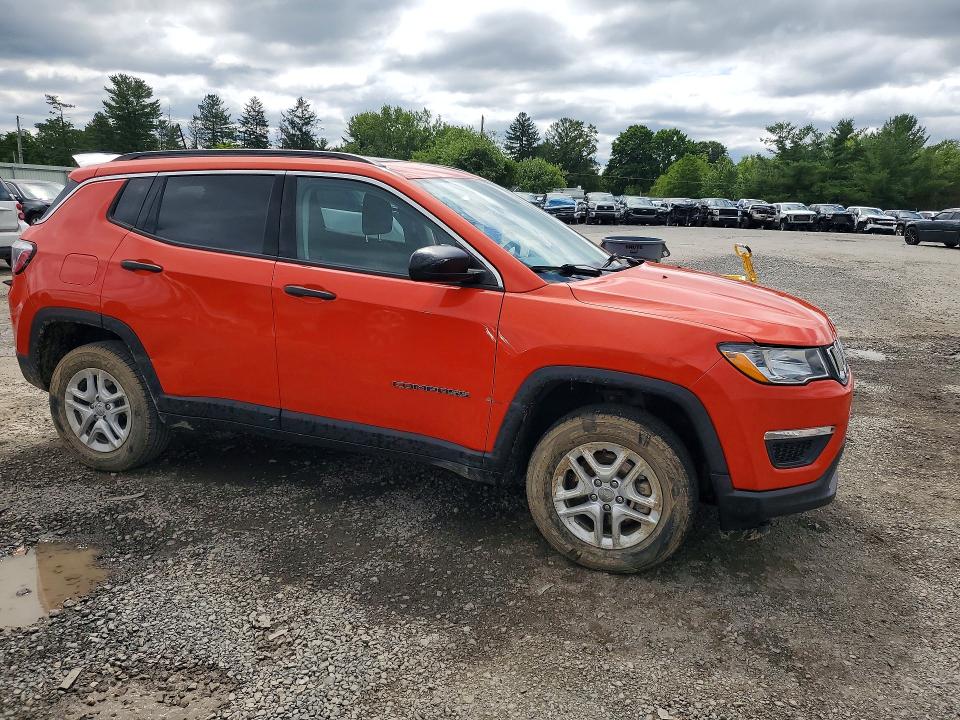 Aukcja sprzedaży 2020 Jeep Compass, vin: 3C4NJDAB1LT100352, numer aukcji: 62689686