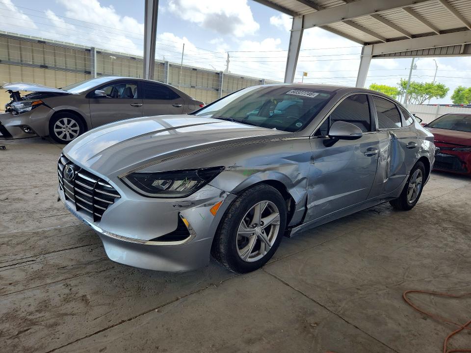 60327746 :رقم المزاد ، 5NPEG4JA2NH149889 vin ، 2022 Hyundai Sonata مزاد بيع