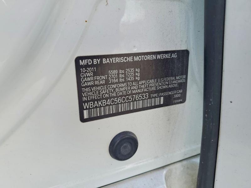 Продажа на аукционе авто 2012 Bmw 740, vin: WBAKB4C56CC576533, номер лота: 61537386