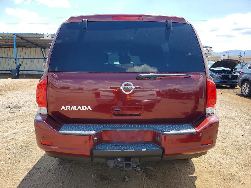 2012 Nissan Armada მანქანა იყიდება აუქციონზე, vin: 5N1AA0NC8CN606895, აუქციონის ნომერი: 61677626