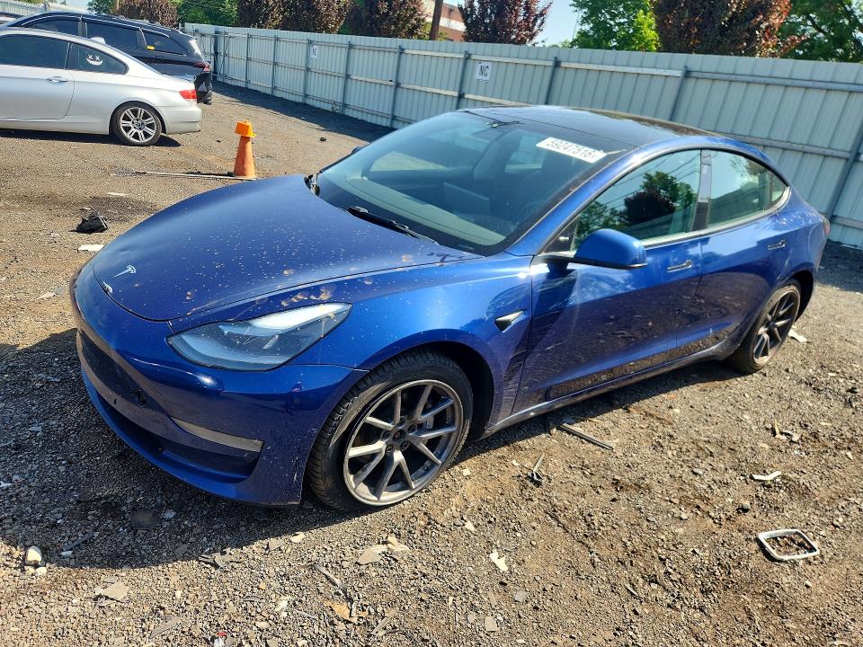 Aukcja sprzedaży 2022 Tesla Model 3, vin: 5YJ3E1EB3NF119829, numer aukcji: 59247516