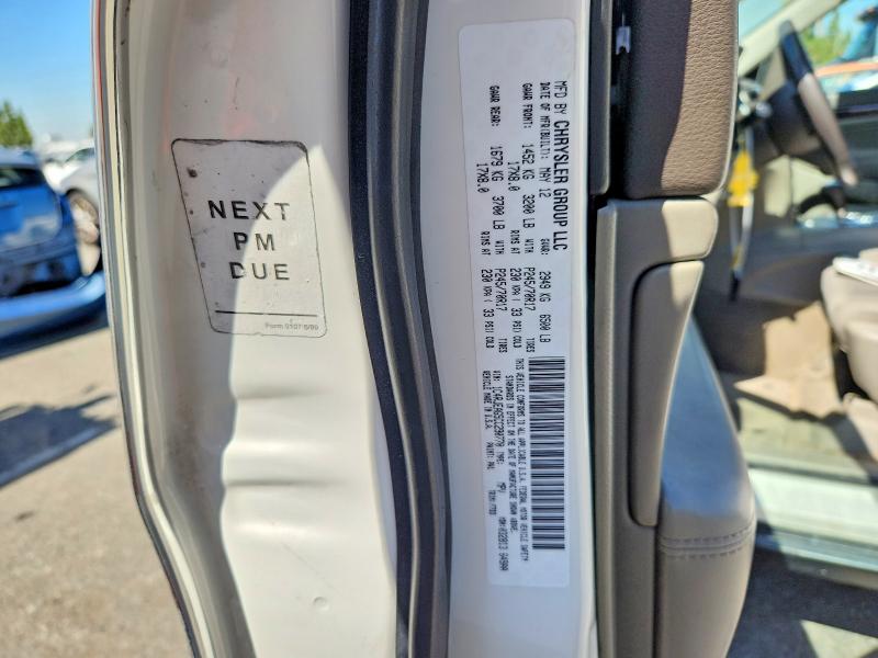 Продаж на аукціоні авто 2012 Jeep Cher Latitude, vin: 1C4RJEAG5CC290770, номер лоту: 62455866