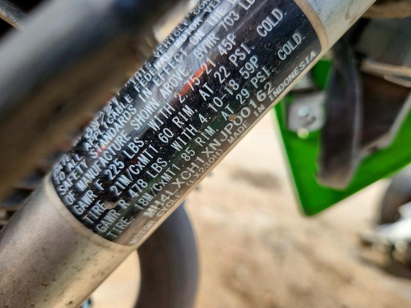 Продажа на аукционе авто 2022 Kawasaki Klx230, vin: MH4LXCH1XNJP00162, номер лота: 61719036