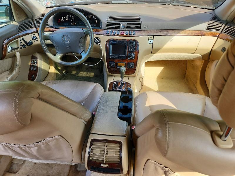 2001 Mercedes-benz S მანქანა იყიდება აუქციონზე, vin: WDBNG75J81A183234, აუქციონის ნომერი: 61988446