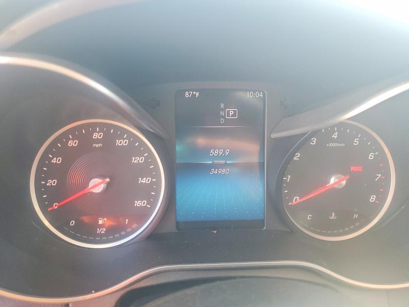 2020 Mercedes-benz C მანქანა იყიდება აუქციონზე, vin: W1KWF8DB0LR598700, აუქციონის ნომერი: 60273346