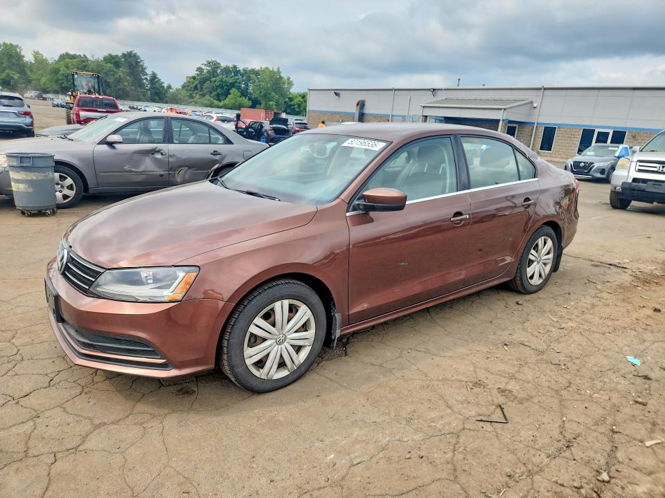 2017 Volkswagen Jetta მანქანა იყიდება აუქციონზე, vin: 3VW167AJ5HM318107, აუქციონის ნომერი: 62196536