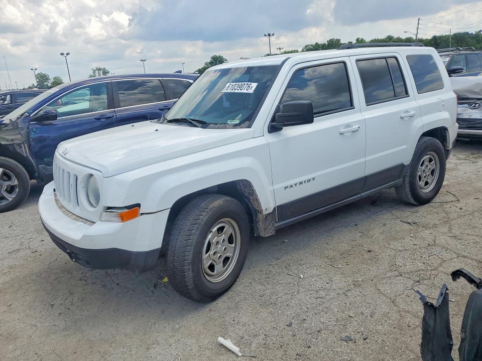 2016 Jeep Patriot მანქანა იყიდება აუქციონზე, vin: 1C4NJRBB7GD669150, აუქციონის ნომერი: 61039076