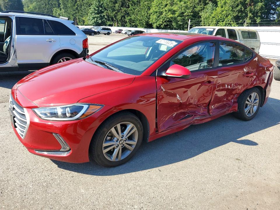 2017 Hyundai Elantra მანქანა იყიდება აუქციონზე, vin: KMHD84LF5HU244762, აუქციონის ნომერი: 62118026